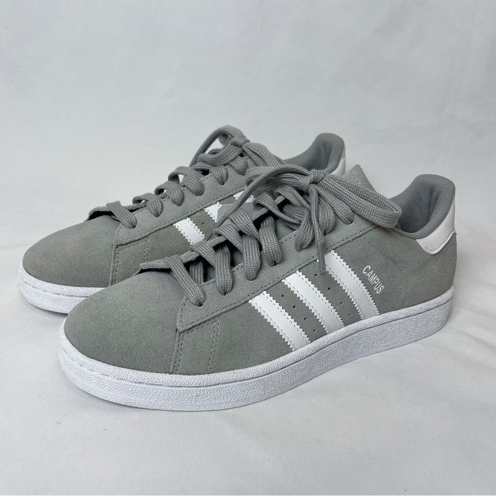 Adidas Originals Campus 80s grey and white sneakers